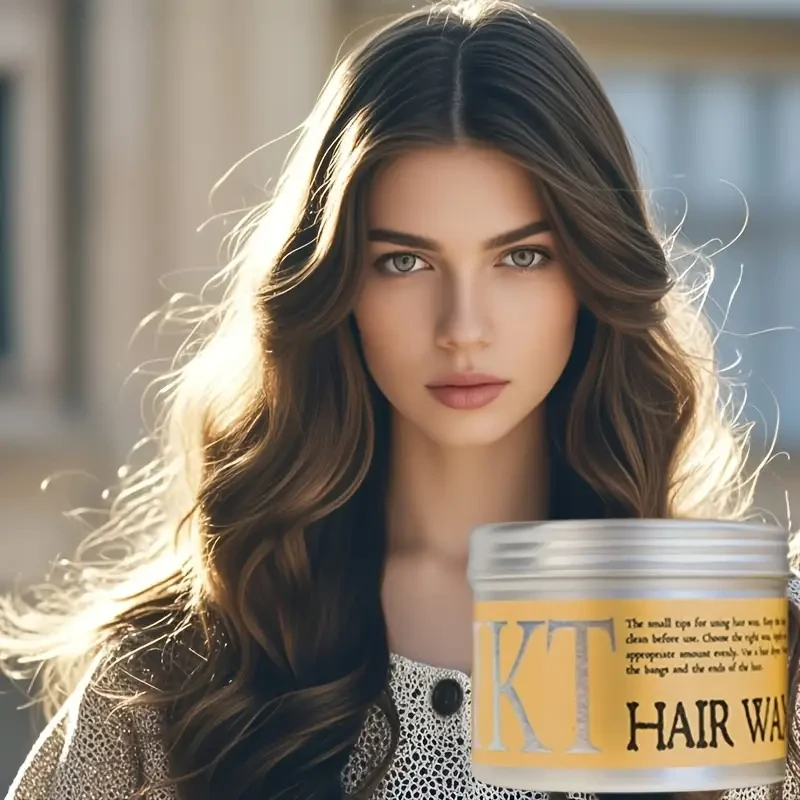 KT Hair Wax, 4.58oz - Edge Control & Frizz Treatment