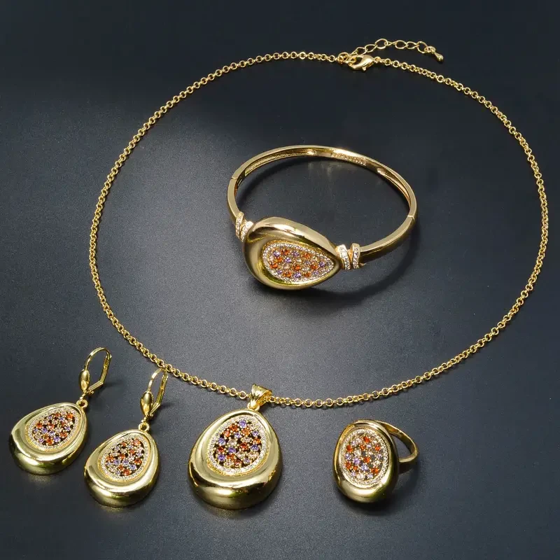 Women's Blingbling Colorful Zirconia