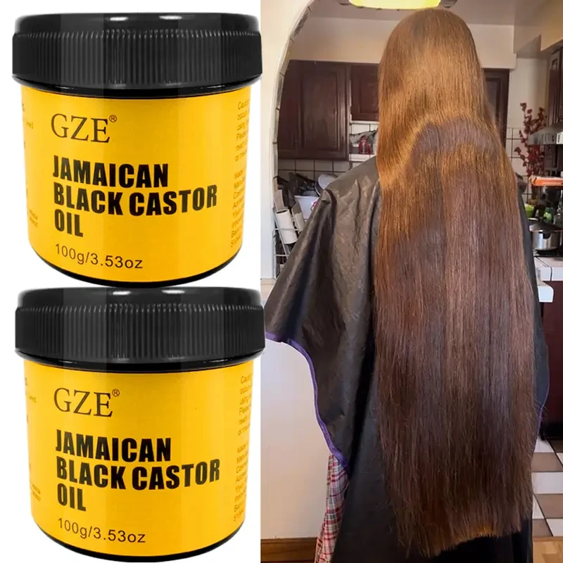 2 Pack GZE Cold Pressed Jamaican Black Castor Oil
