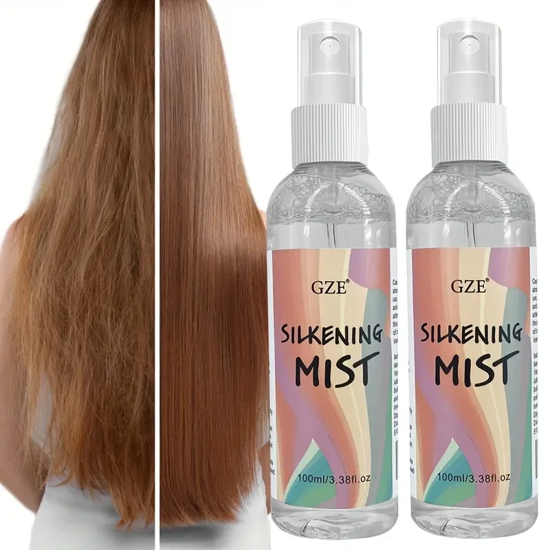 GZE Hair Silkening Mist Spray 2-Pack
