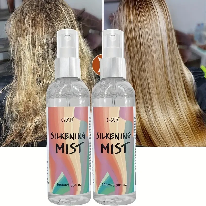 GZE Hair Silkening Mist Spray 2-Pack