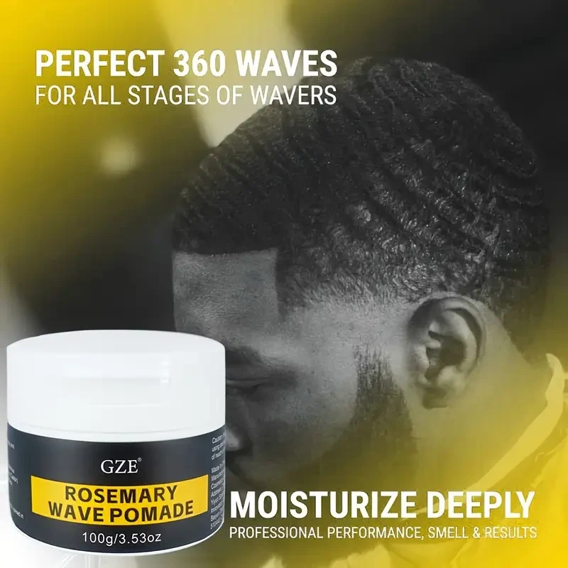 GZE DEEP WAVES POMADE- Water-Based Hair Cream
