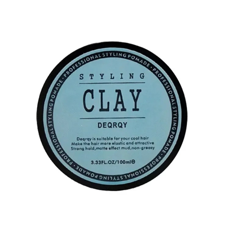 Fashion Matte Finished Hair Styling Clay  High Strong Hold, Low Shine Wax for Men, Daily Use