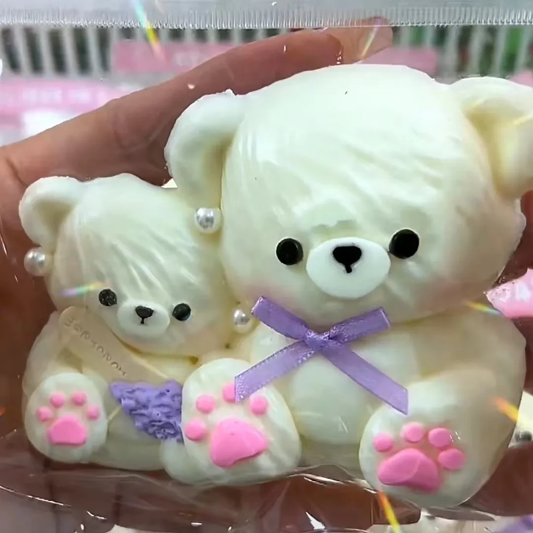 Child Bear Squeezing Toy Silicone Mold