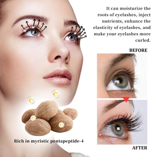 Eyelashe Natural Curling Black Beautiful Thick