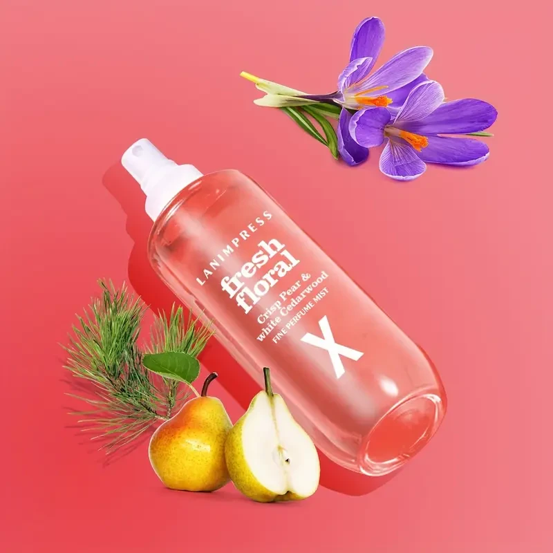 SAMBA PASSION Fresh Floral Delight - Paraben-Free, Crisp Pear & White Cedarwood Scented