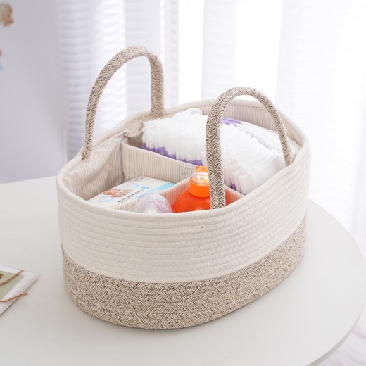 Baby Supplies Portable Compartment Storage Basket