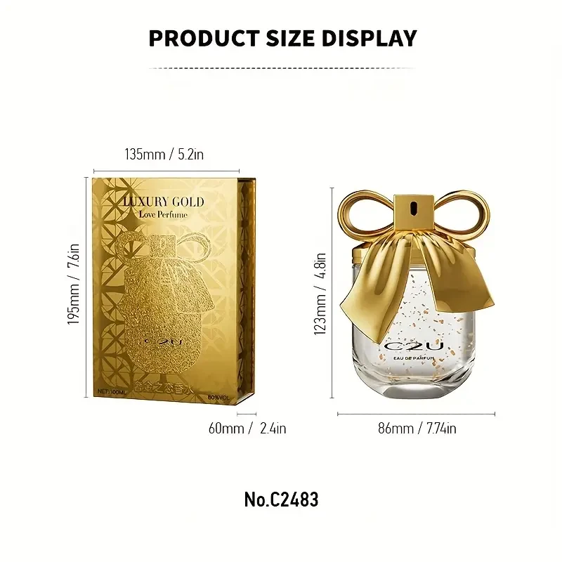 Luxury Golden Love Perfume for Women