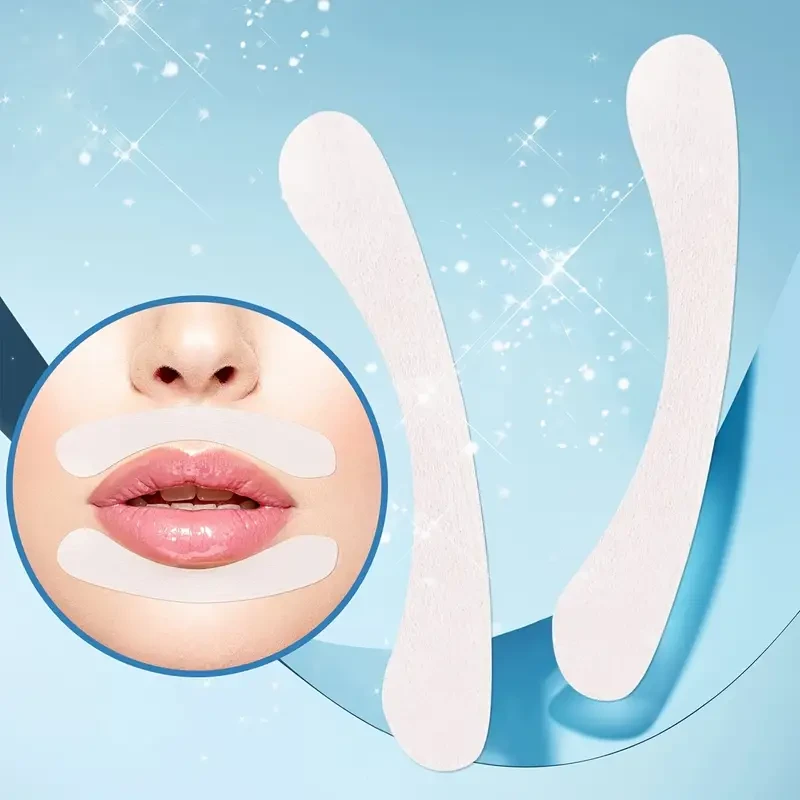 10 Bags Hyaluronic Acid Lip Wrinkle Patches for Women