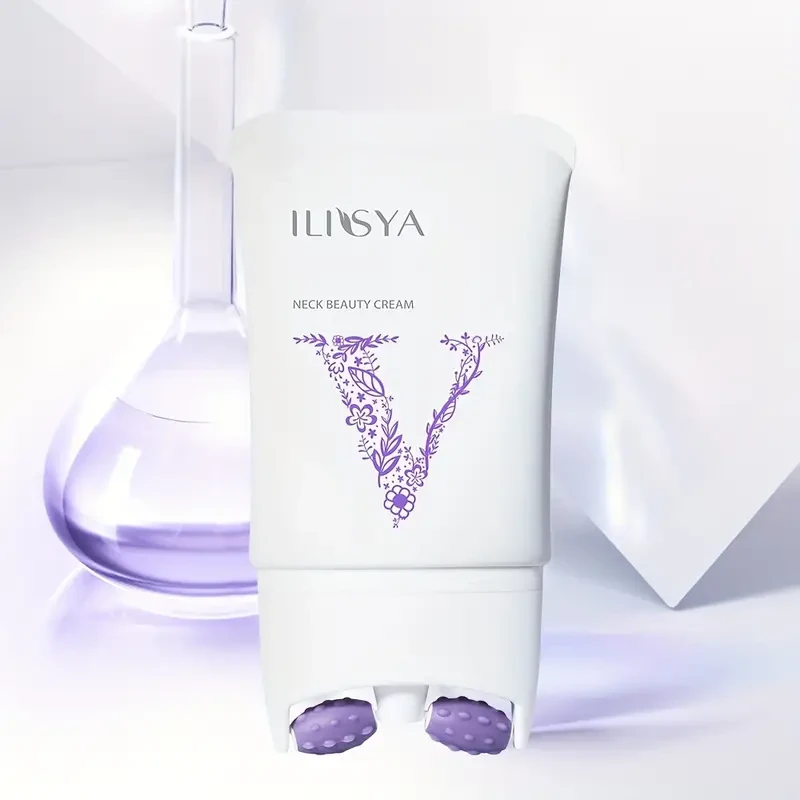 ILISYA Neck Firming Cream with V-Shape Roller
