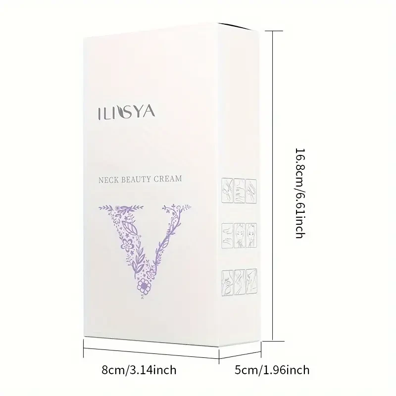 ILISYA Neck Firming Cream with V-Shape Roller