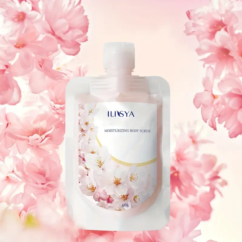 Portable cherry blossom Scrub