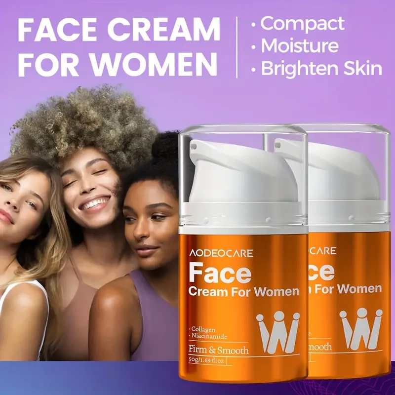 AODEOCARE Women's Collagen & Niacinamide Face Cream