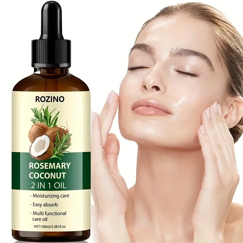 100ml Rozino Rosemary Coconut 2-in-1 Essential Oil