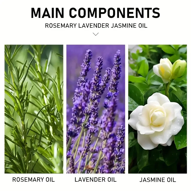 100M Lavender, Rosemary, And Jasmine Three-In-One Essential Oil