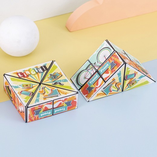 Geometric Variety Infinite Cube Spatial Thinking Puzzle Decompression Toy