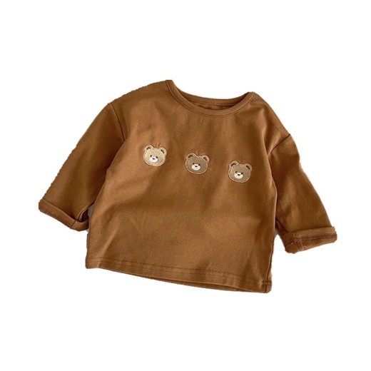 Babies' Long-sleeved T-shirt Bottoming Shirt Children's Autumn Models Baby Clothes Cartoon Top