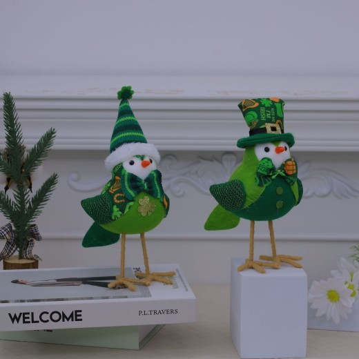 St Patrick's Day Lovely Birds Decorative Ornaments