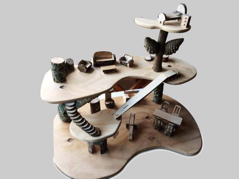 Fairy treehouse NZ Handmade