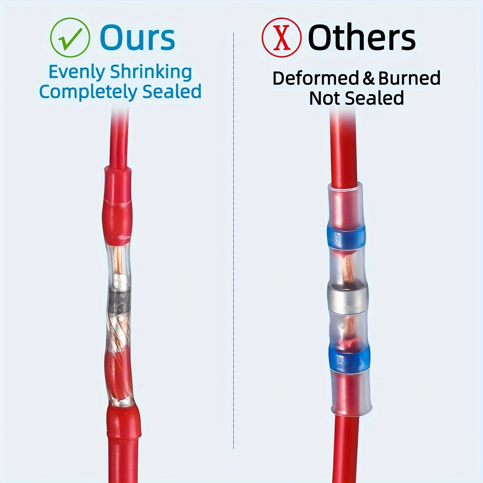 950pcs Heat Shrink Solder Butt Connectors, Ultimate Solder Connector Kit