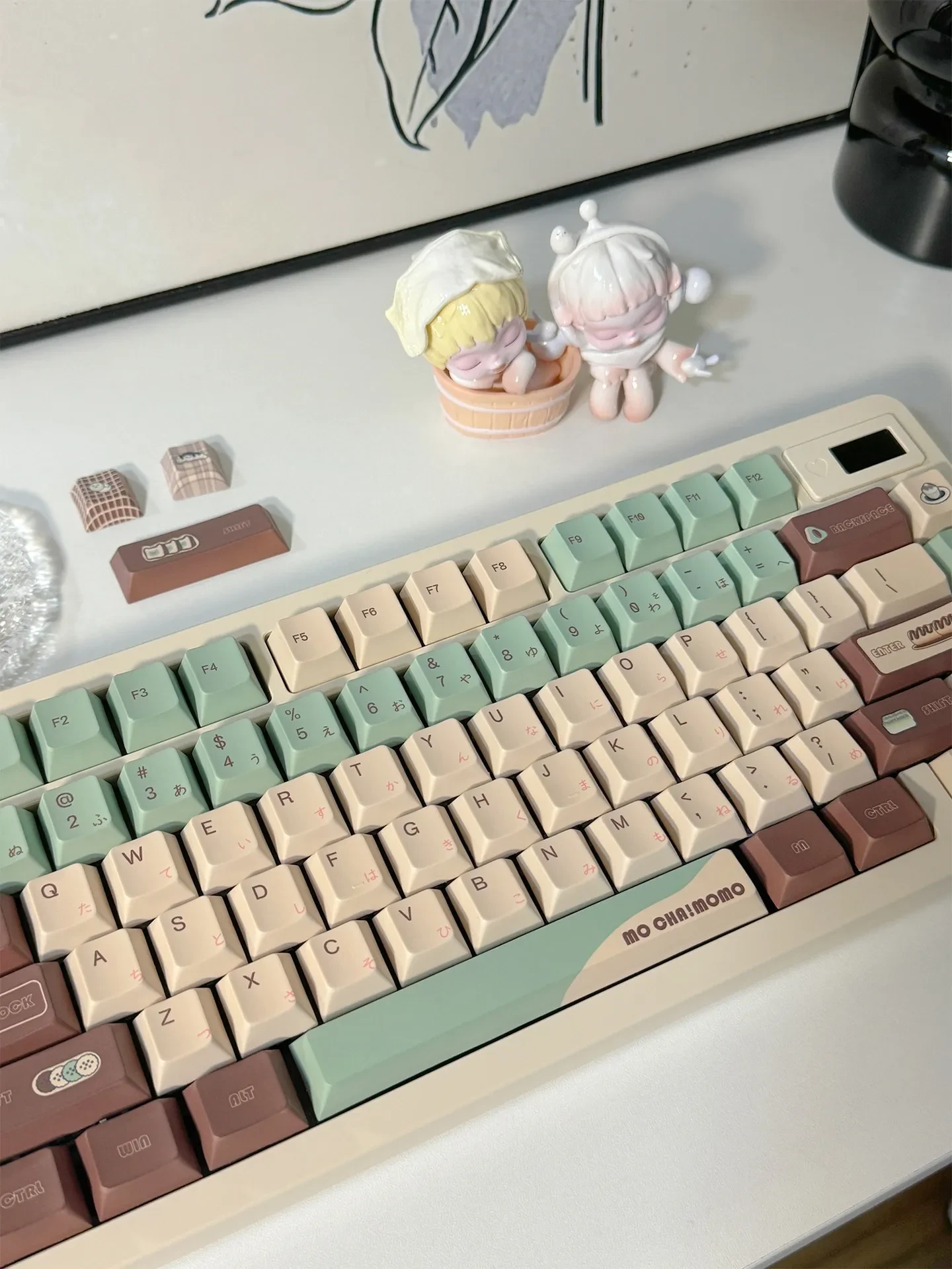 Craft Key CAP Adaptive Cross Satellite Shaft Mechanical Keyboard