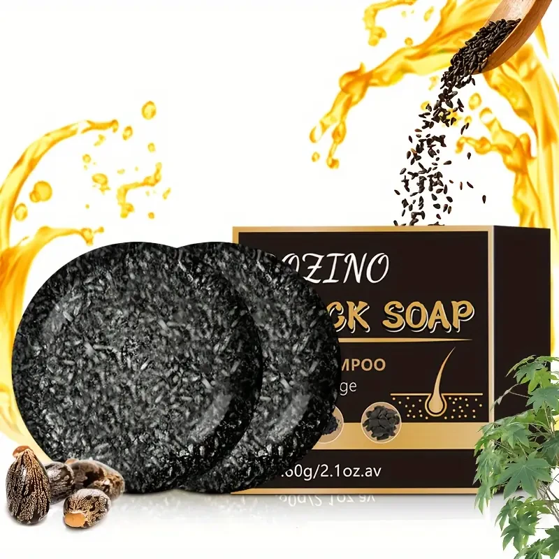 ROZINO Black Soap 60g*2pcs