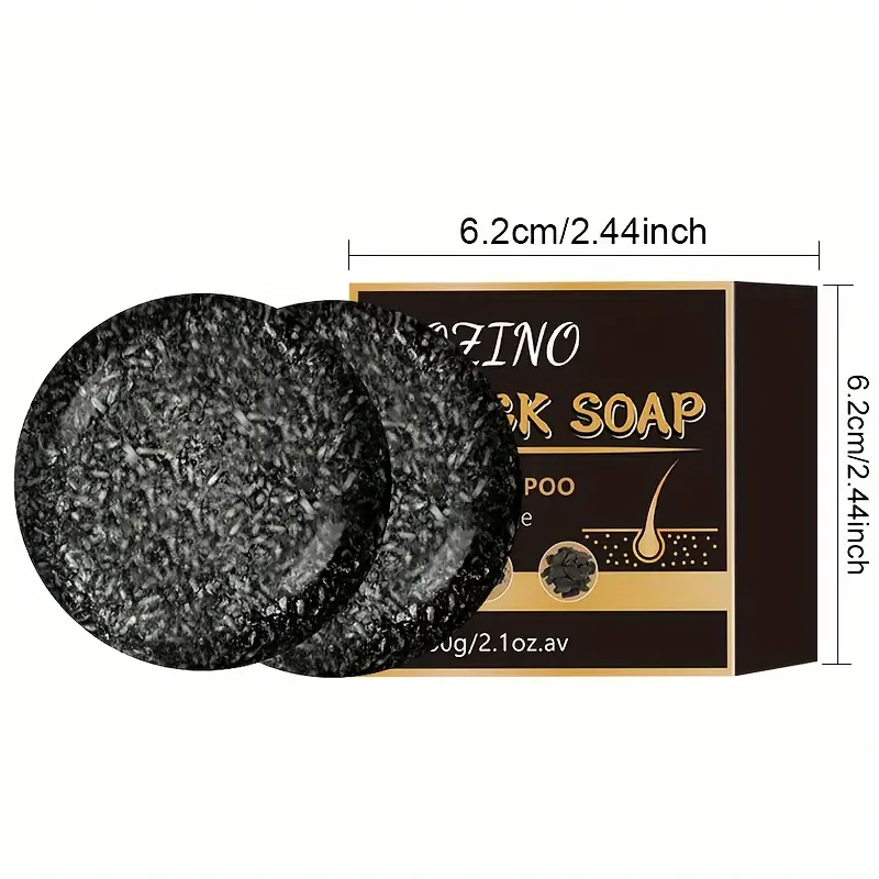 ROZINO Black Soap 60g*2pcs