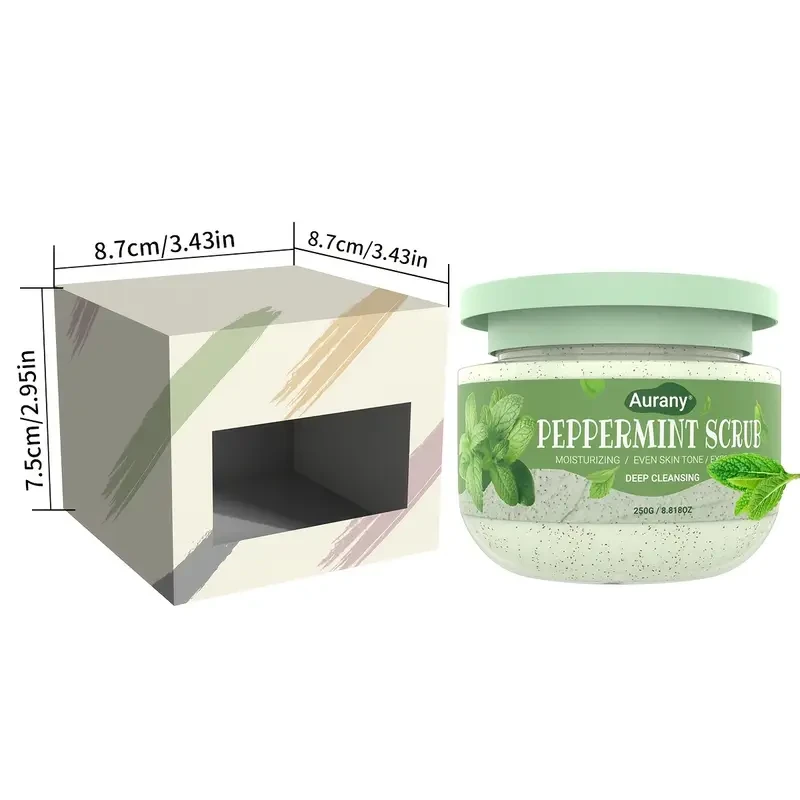 Peppermint Body Scrub Cream