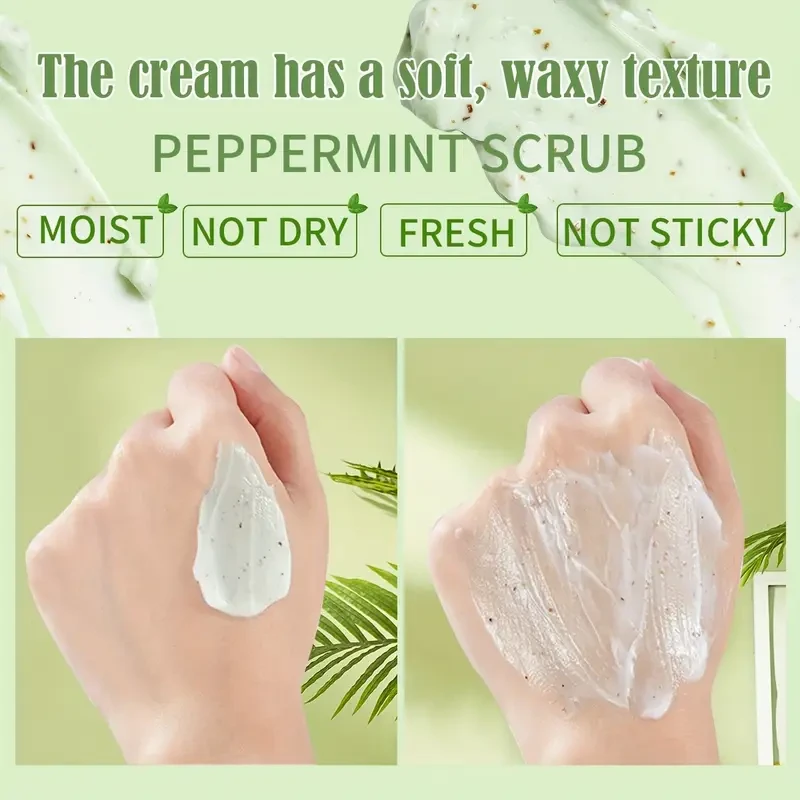 Peppermint Body Scrub Cream