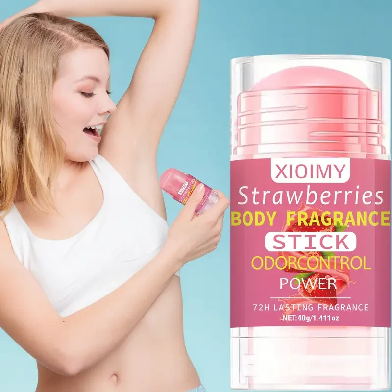Xioimy Strawberry & Vanilla Body Fragrance Stick - 40g
