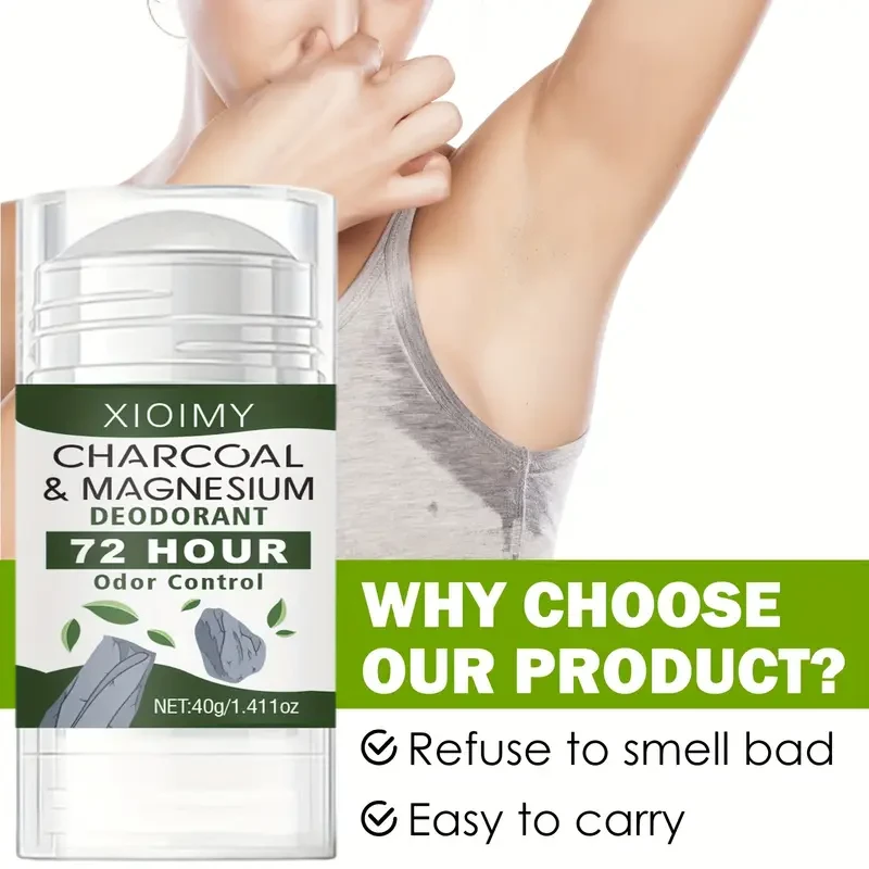 40g activated carbon and magnesium fragrance body cream