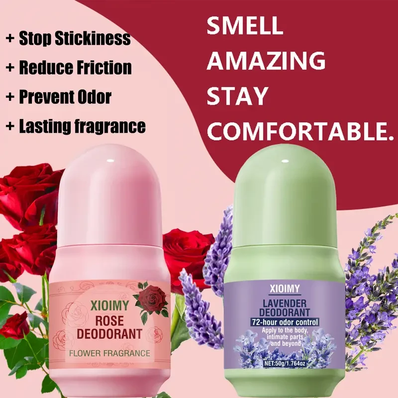 XIOIMY Unisex-Adult Body Balm, 50g Rose & 50g Lavender