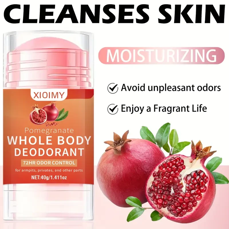 Xioimy Pomegranate & Lavender Deodorant Cream - 40g