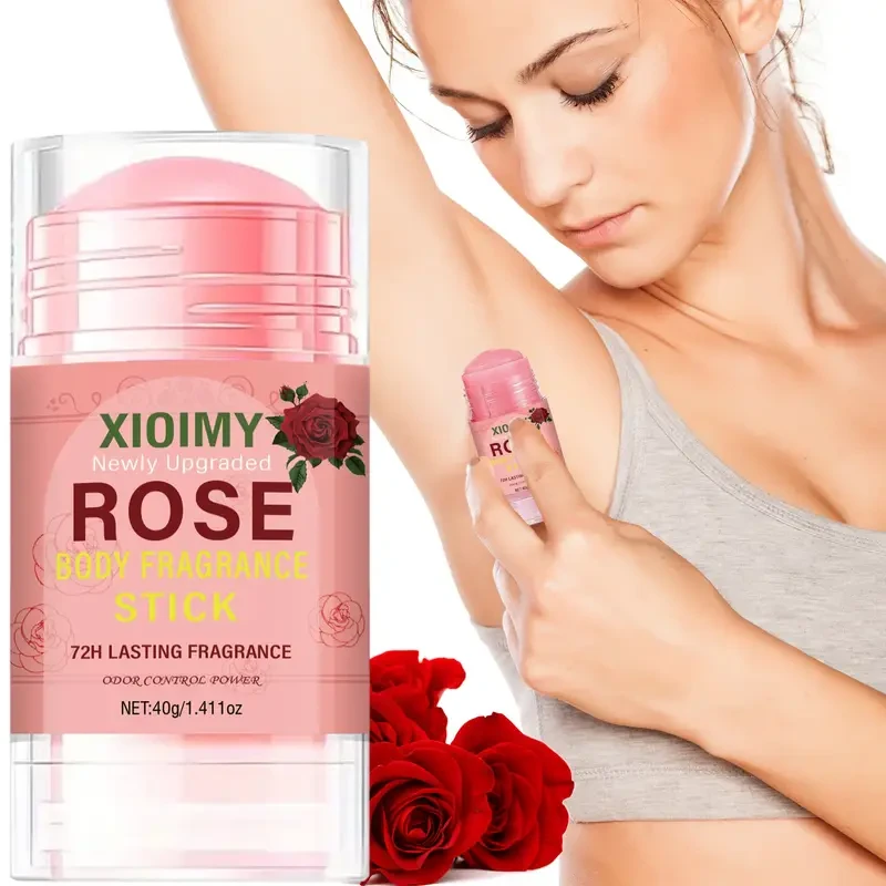 Xioimy Rose & Lavender Deodorant Stick, 40g
