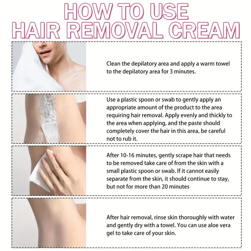 XIOIMY 60g Cherry Blossom Hair Removal Cream for Women