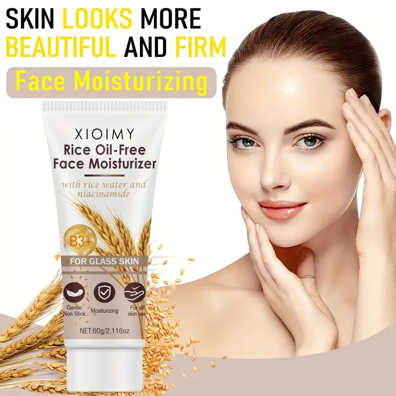 Two packs of rice paste face cream