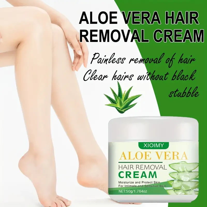 2pcs XIOIMY Aloe Vera Hair Removal Cream