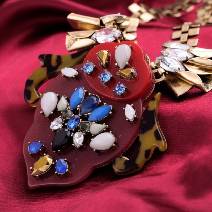 Retro luxury nightclub caprice ladies necklace