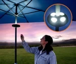 Garden Dining Table Tent Disc Light