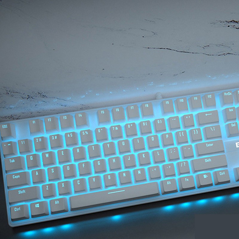 Girly pink mechanical keyboard 104 keys green axis black axis red axis wired