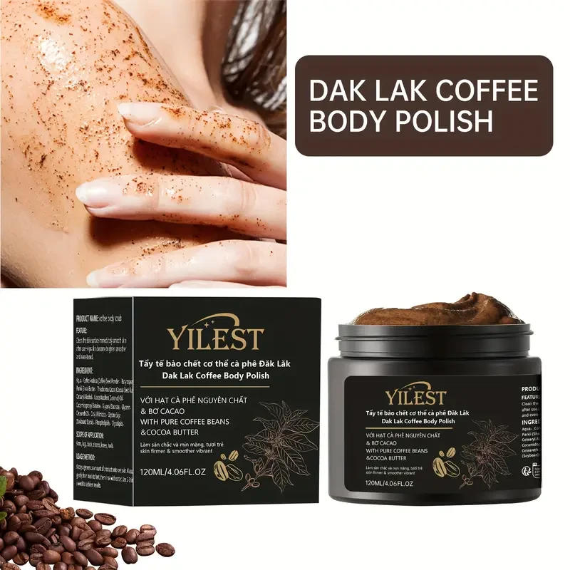 Yilest Coffee & Cocoa Body Scrub
