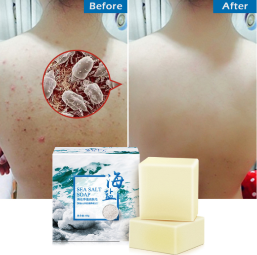 Natural Sea Salt Goat Milk Handmade Soap In Addition To Mites And Whitening Essential Oil Soap Factory Direct Live Broadcast Wechat