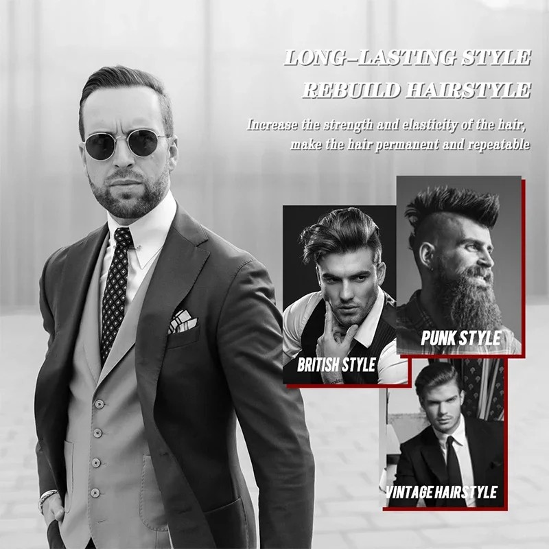 Perfume Hair Wax Professional Hair Gel Pomade