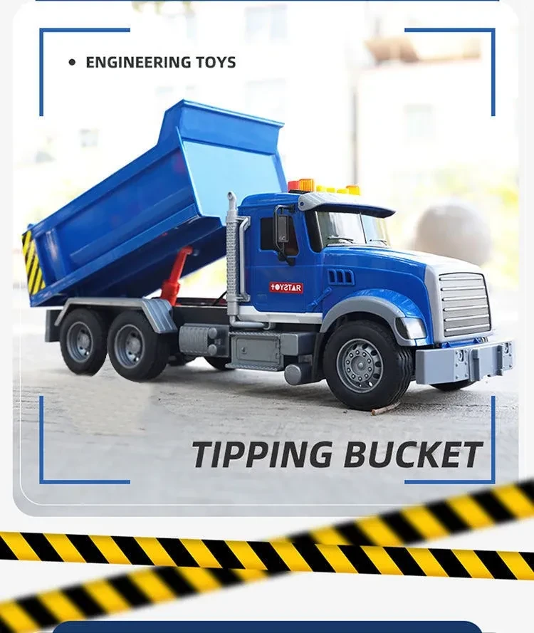 Oversized Dump Toy Construction Vehicle Model