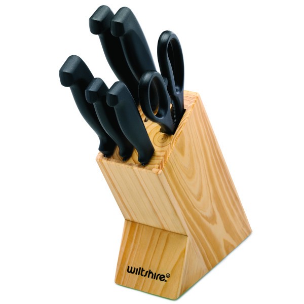 Laser Edge Knife Block 7 Piece  - Wiltshire