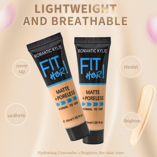 Repair Concealer Matte Brightening Lasting Liquid Foundation