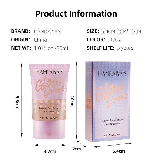 Beauty Black Liquid 30ml Wheat Color Pearlescent