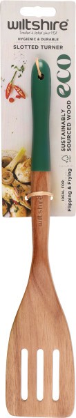 Eco Wooden Slotted Turner - Pine  - Wiltshire