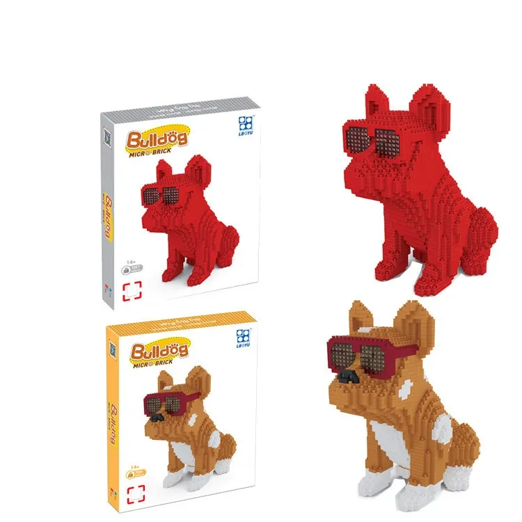 Assembling diamond pellet toy building blocks