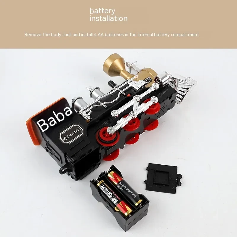 Classical Steam Train Electric Track Toy
